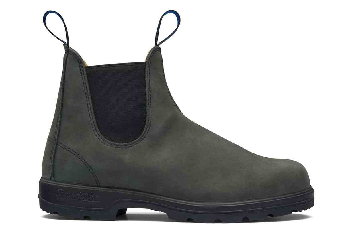 Blundstone Unisex 1478 Leather Chelsea Boots Rustic Black