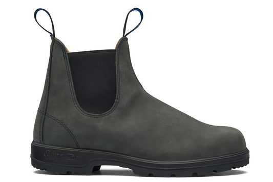 Blundstone Unisex 1478 Leather Chelsea Boots Rustic Black