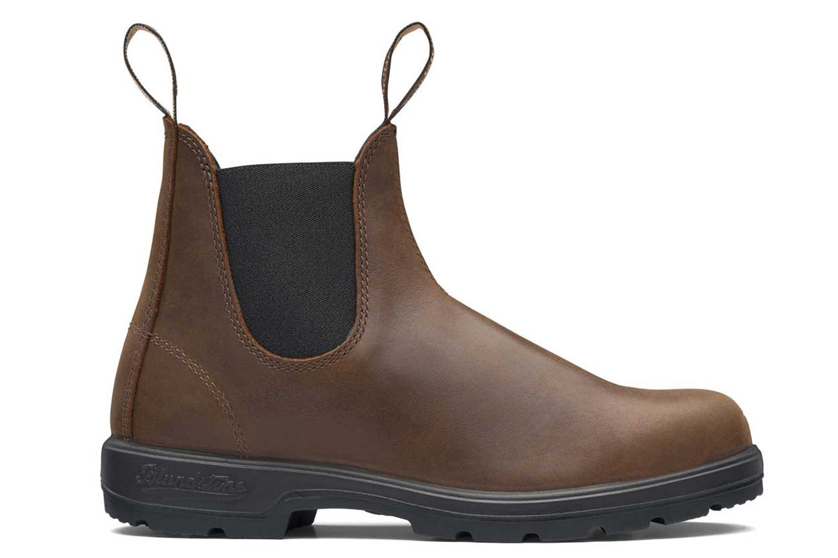 Blundstone Unisex 1609 Leather Chelsea Boots Antique Brown