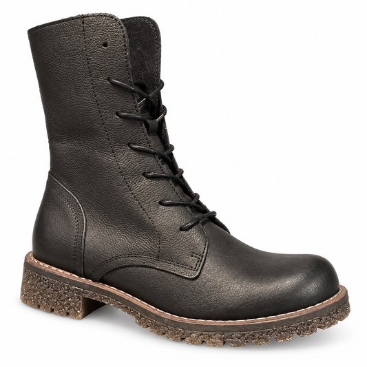 Black_Leather_Lace-Up_Combat_Boot