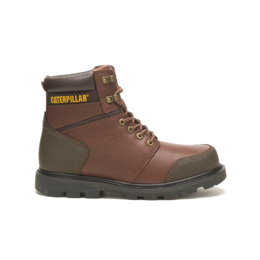 CAT Caterpillar Men's P725444 Allerton Leather Boot Mustang Brown