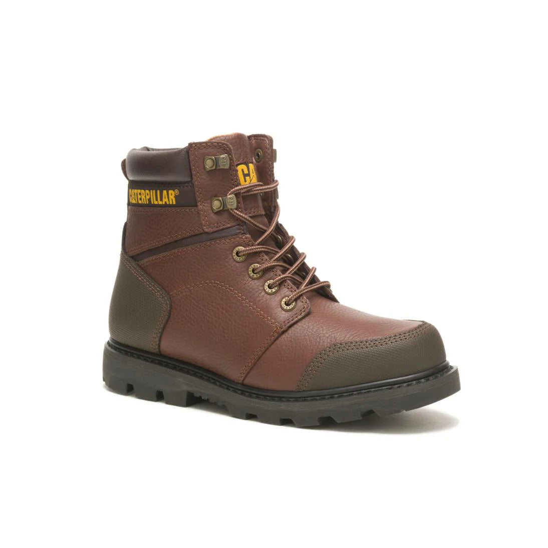 CAT Caterpillar Men's P725444 Allerton Leather Boot Mustang Brown