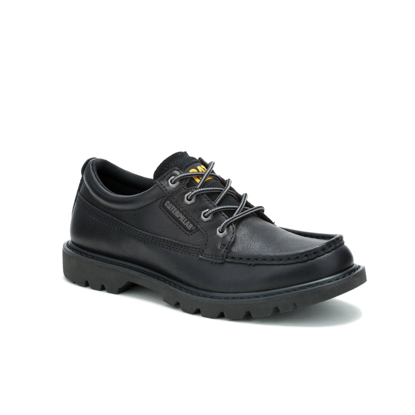CAT Caterpillar Men's P726069 Colorado Moc Toe Low Leather Shoes Black
