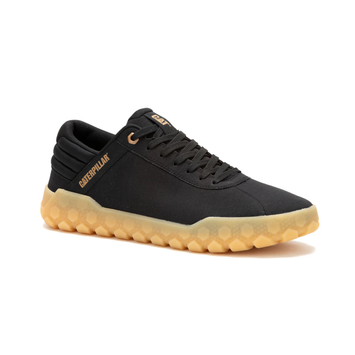 CAT Caterpillar Men's P111347 Hex+ Canvas Shoes Black