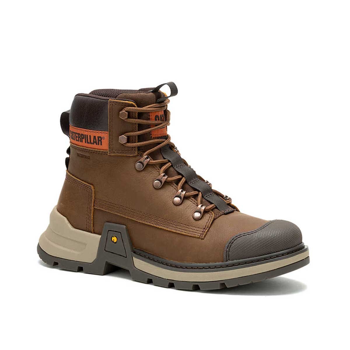 CAT Caterpillar Men's Colorado P7258523 Waterproof Leather Boot Crisp Brown