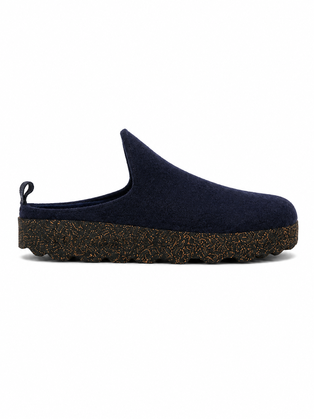 AsPortuguesas Women's Come L Slip-On Casual Mules Tweed Felt 902 Navy