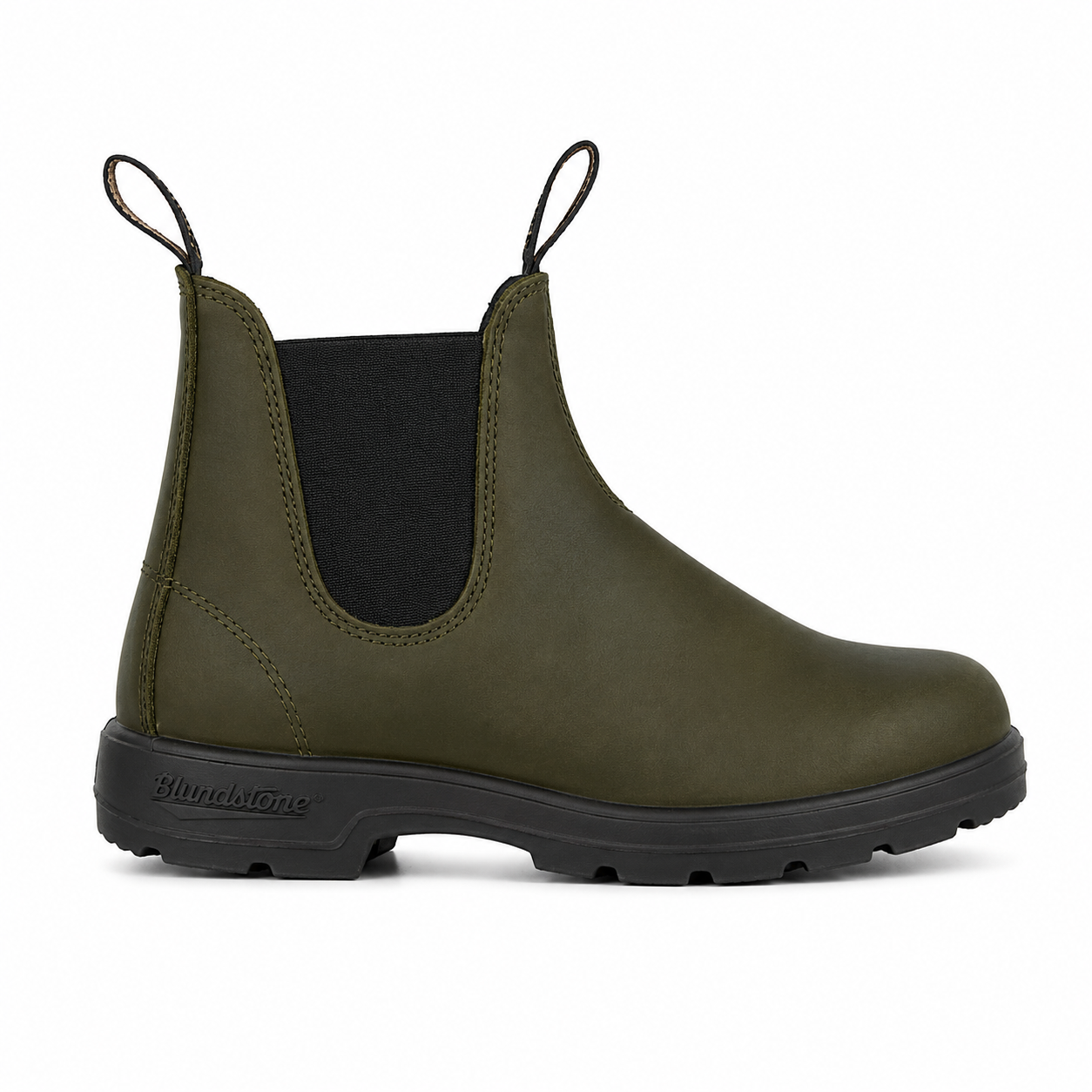 Blundstone Unisex 2052 Leather Chelsea Boots Dark Green