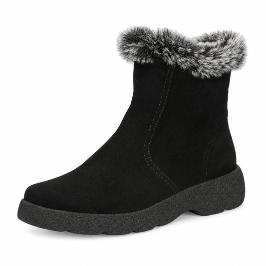 Caprice Women's 9-25450-43 Leather Winter Boots Black