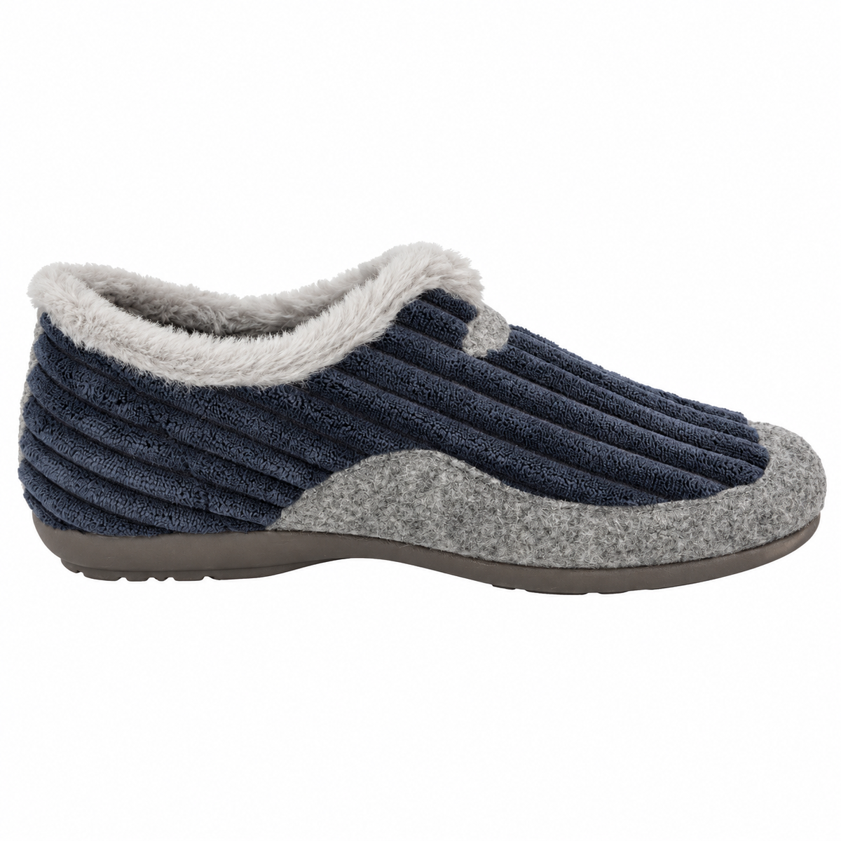 Navy_Ribbed_Faux-Fur_Slipper