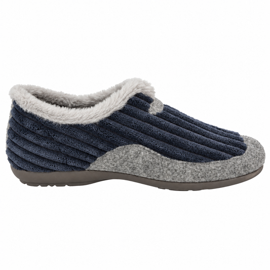 Navy_Ribbed_Faux-Fur_Slipper