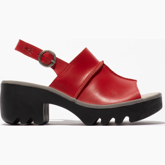 Fly london red sandals hotsell