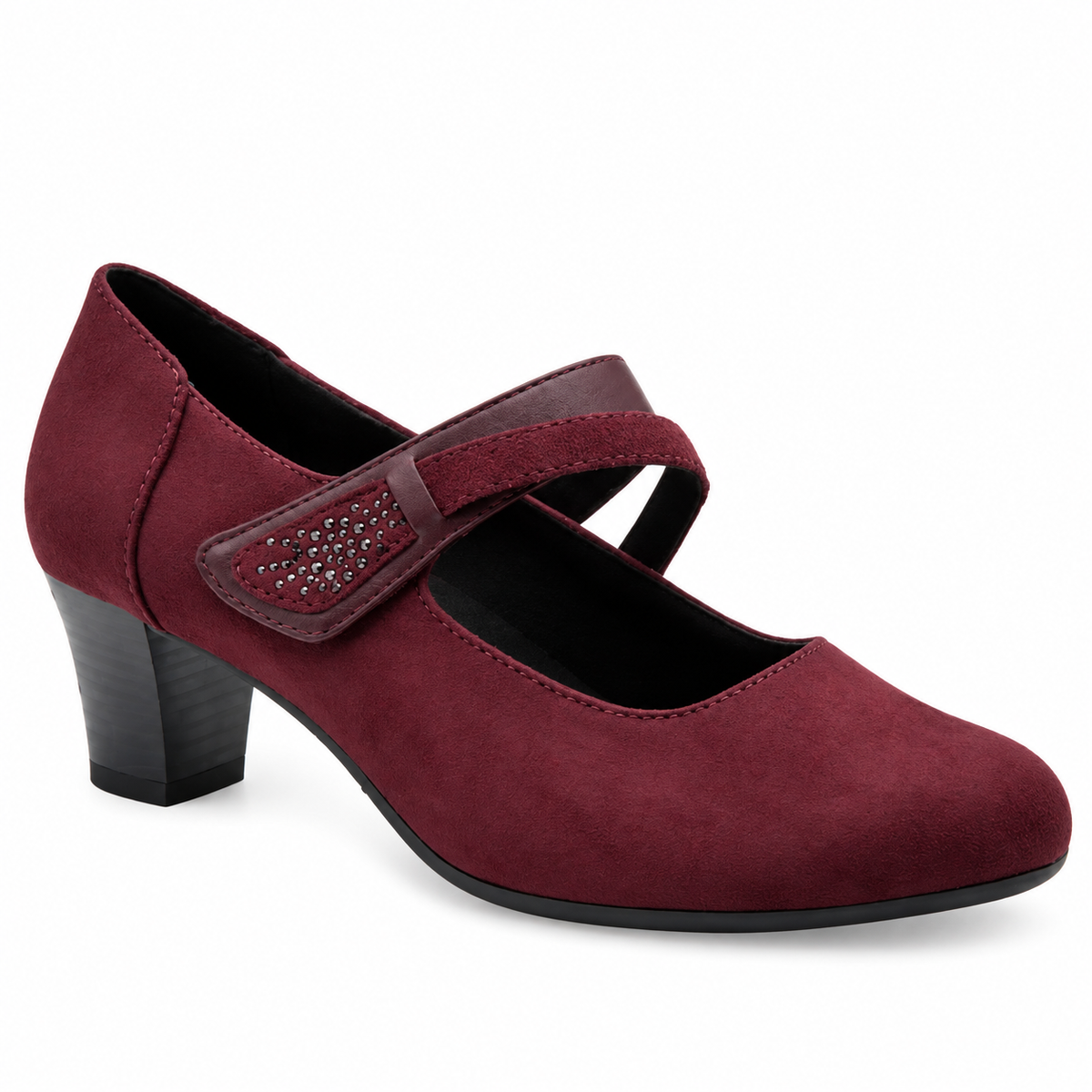 Burgundy Mary Jane Shoe
