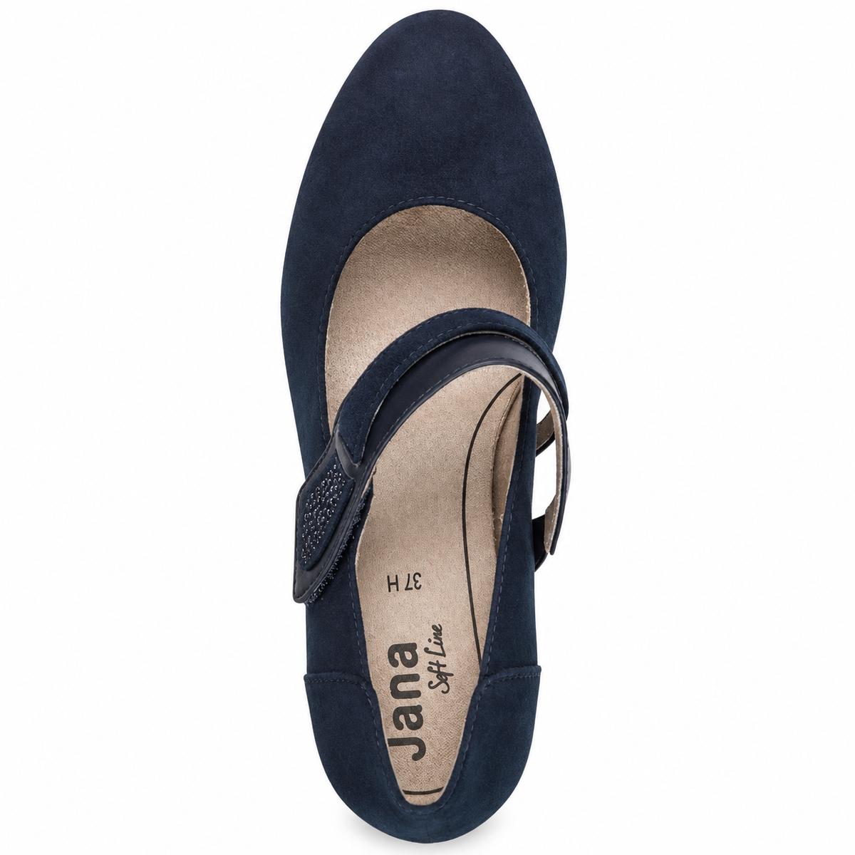 Mary jane navy shoe