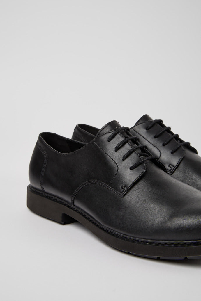 Camper Men's K100152 Leather Formal Shoes Neuman Black