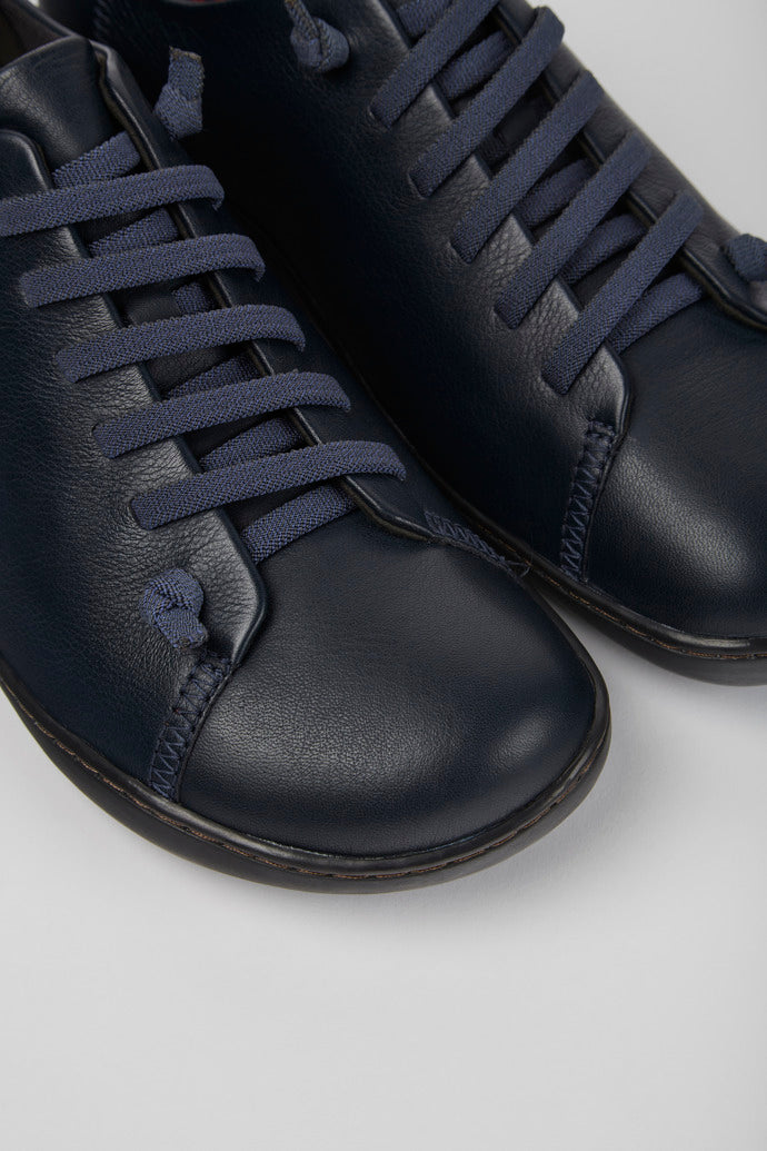 Camper Men's K100249 Peu Leather Casual Sneakers Blue