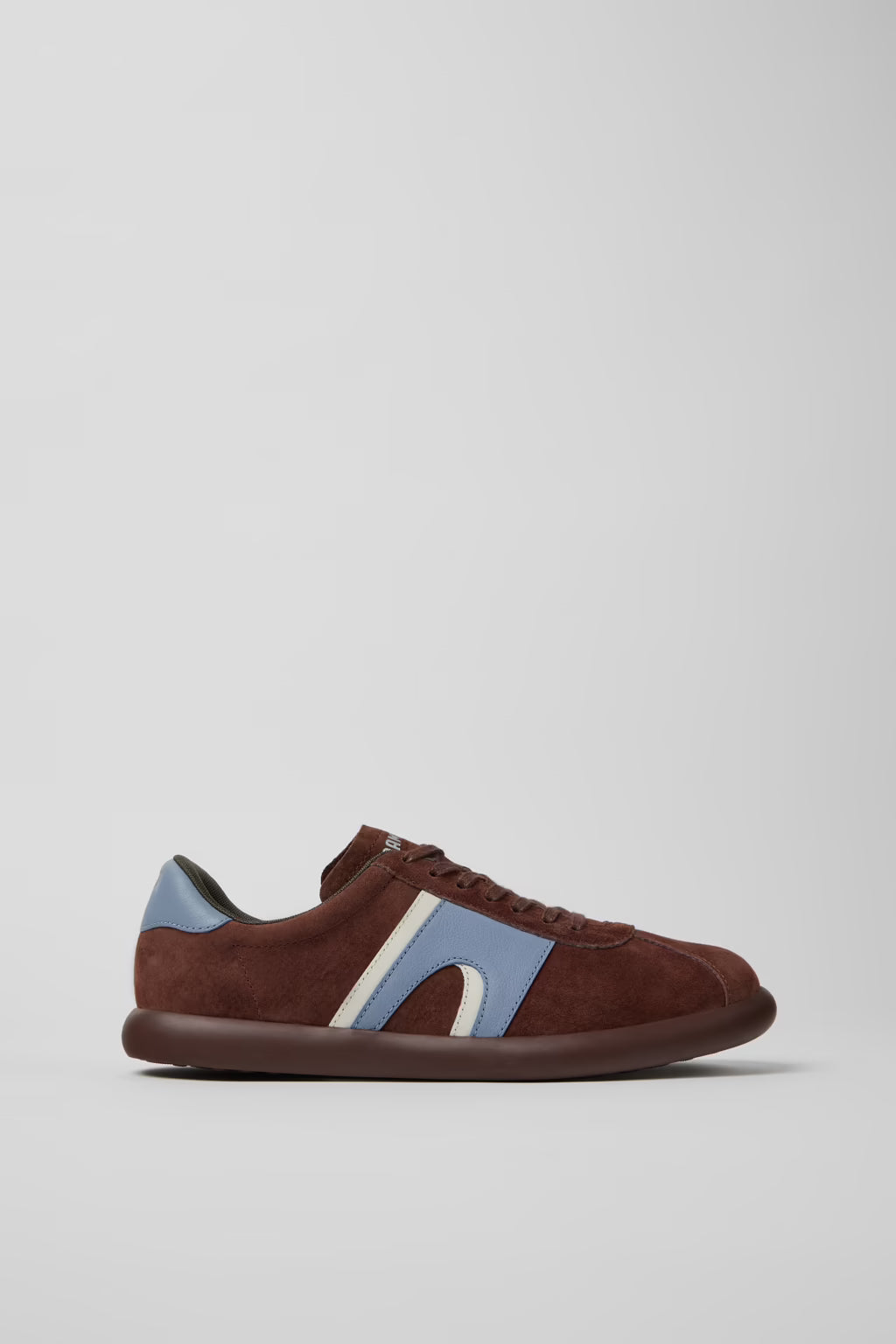 Camper Men's K100937-024 Pelotas Soller Nubuck Leather Sneakers Brown