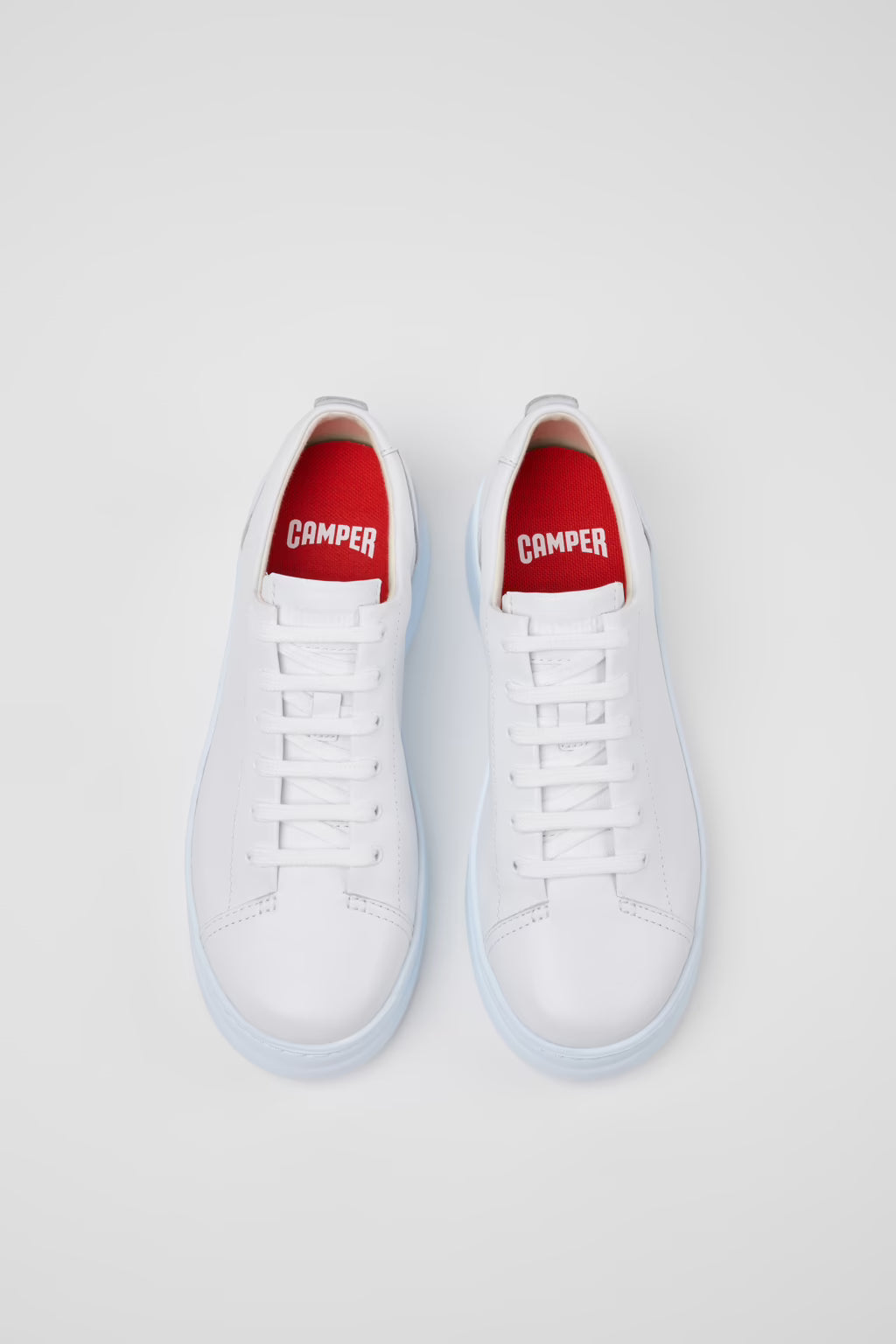 Camper Women's K200508 Runner Up Leather Sneakers White