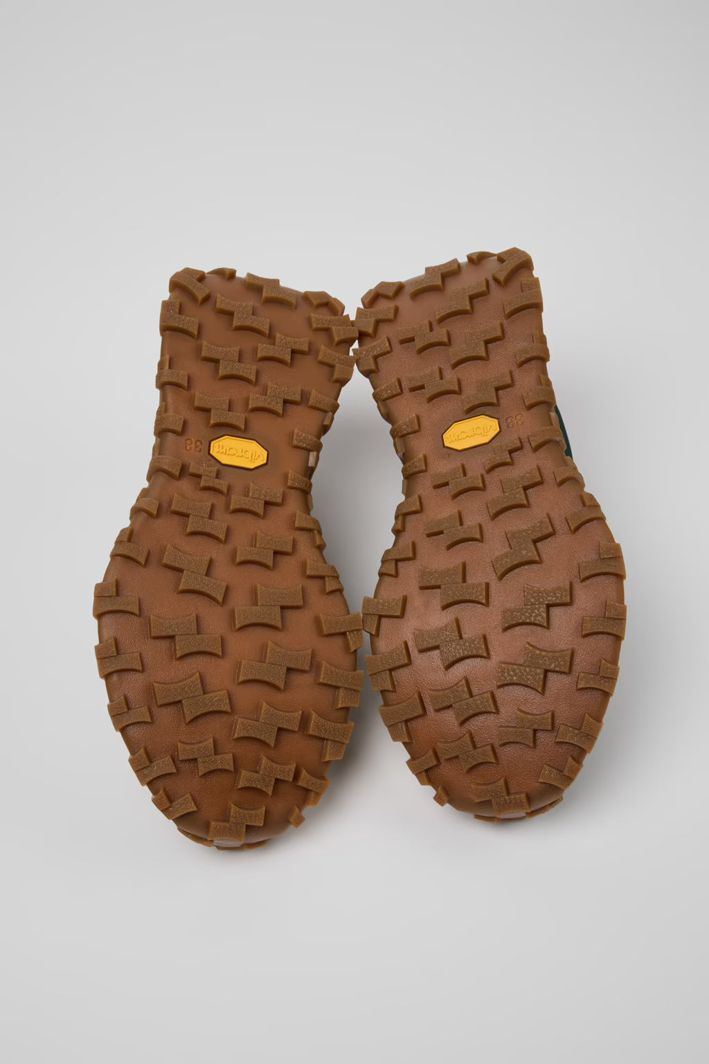 Camper Women's K201462 Drift Trail Textile Leather Sneakers Green