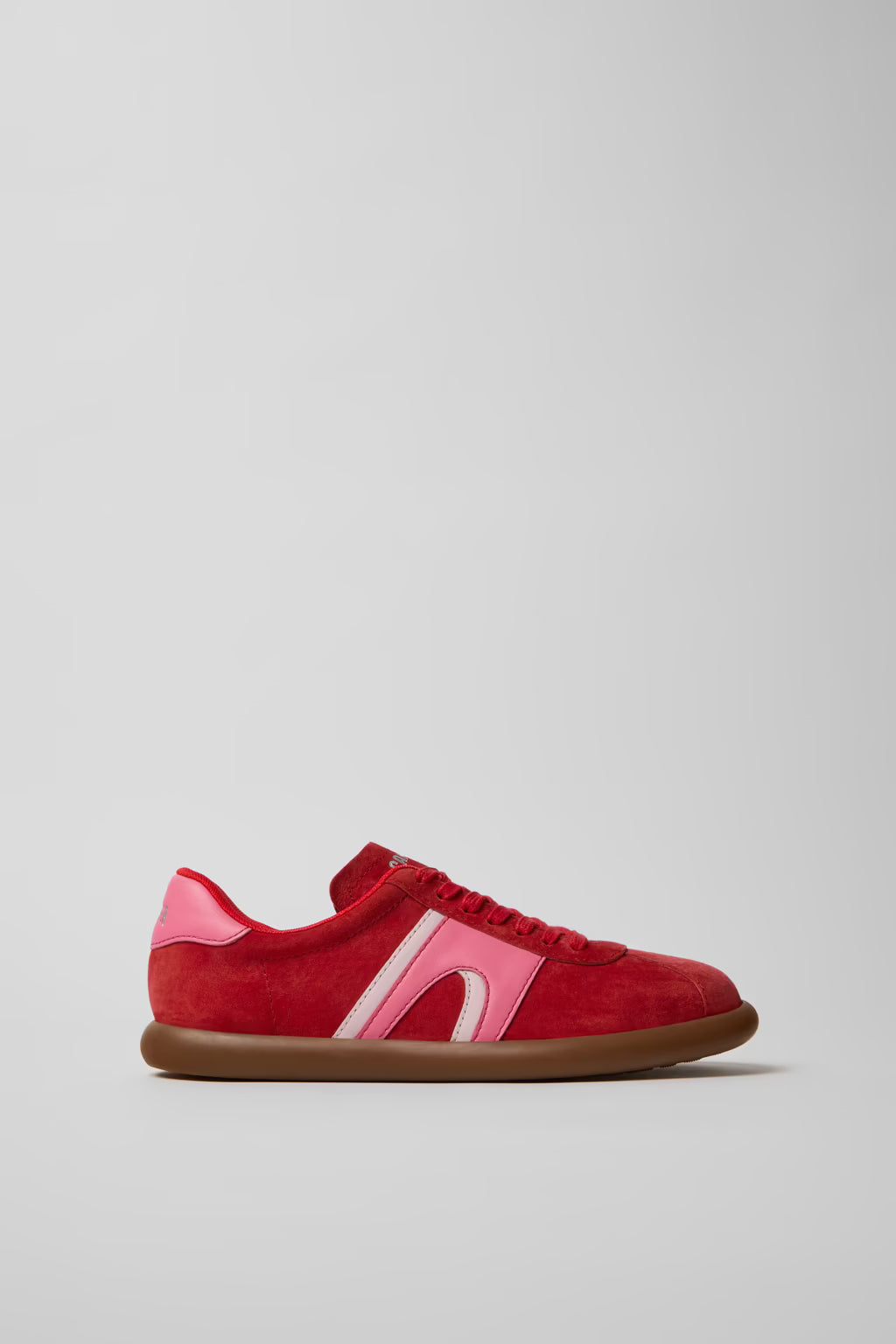Camper Women's K201608-029 Pelotas Leather Sneakers Red / Pink