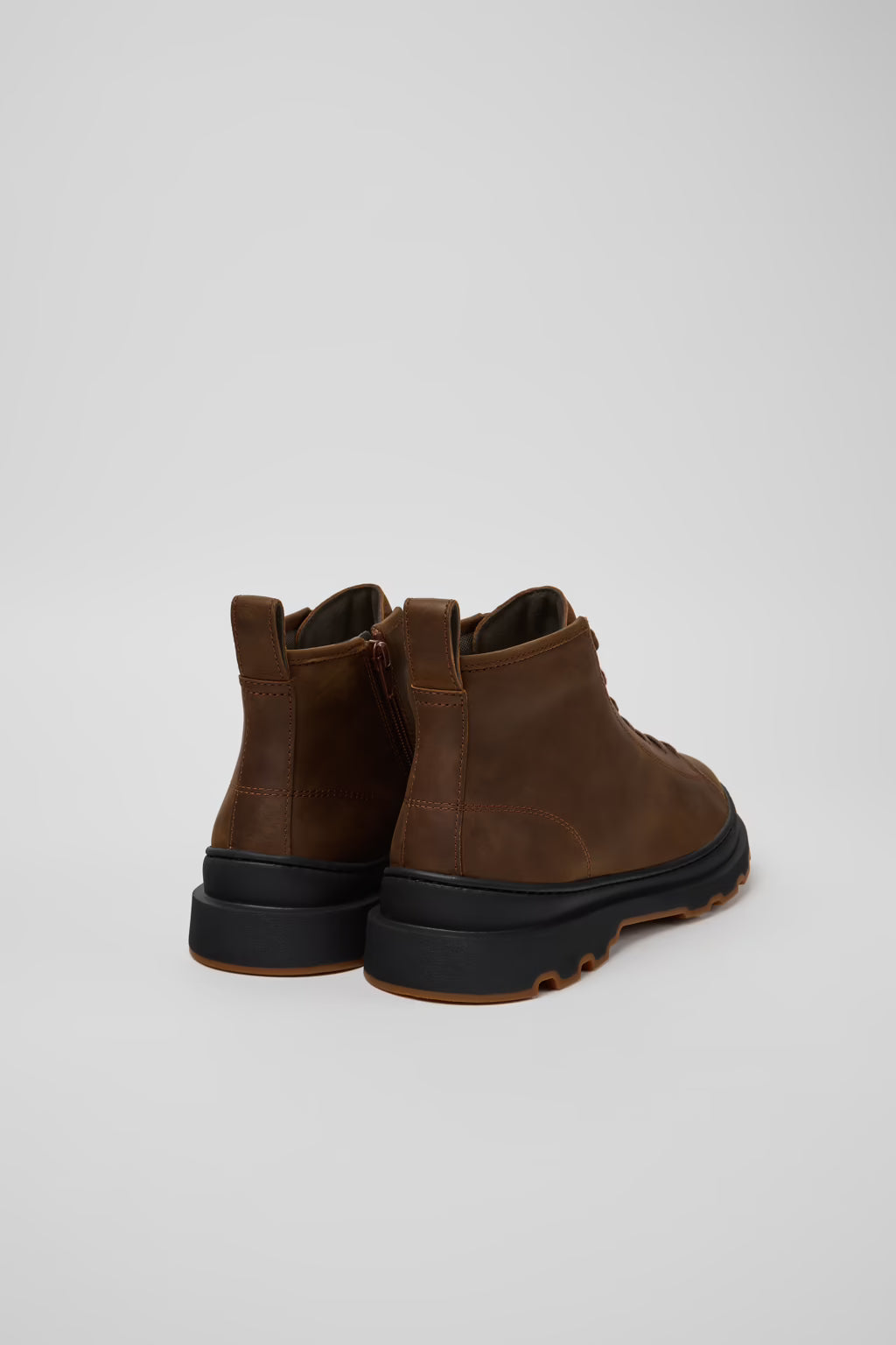 Camper Men's K300535 Brutus Nubuck Leather Ankle Boot Brown