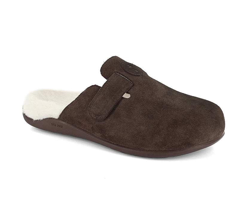 Strive Women's Oslo Slippers Chocolate Brown