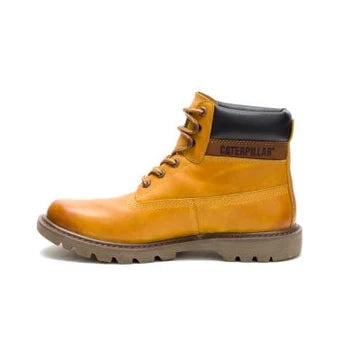 CAT Caterpillar Men's P726855 Colorado 2.0 Tractor Leather Boots Hollywood Brown