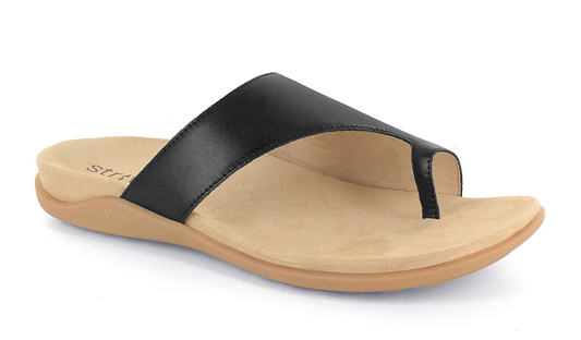 Strive Women's Capri III Leather Sandals Black