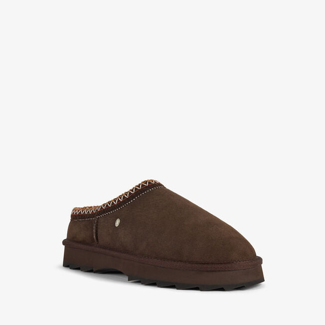 EMU Australia Women's Sharky Scuff Slippers Chocolate Brown