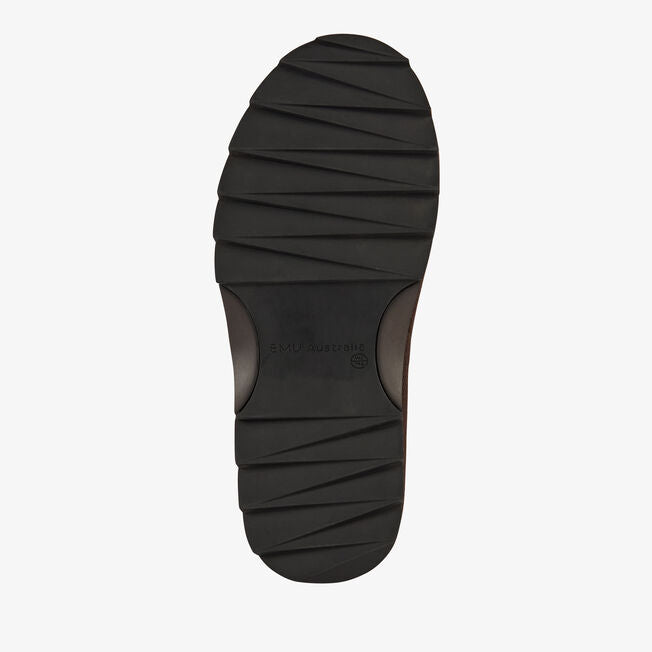 EMU Australia Women's Sharky Scuff Slippers Chocolate Brown