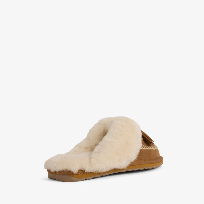 EMU Australia Women's Tahnee Suede Slippers Chestnut Brown
