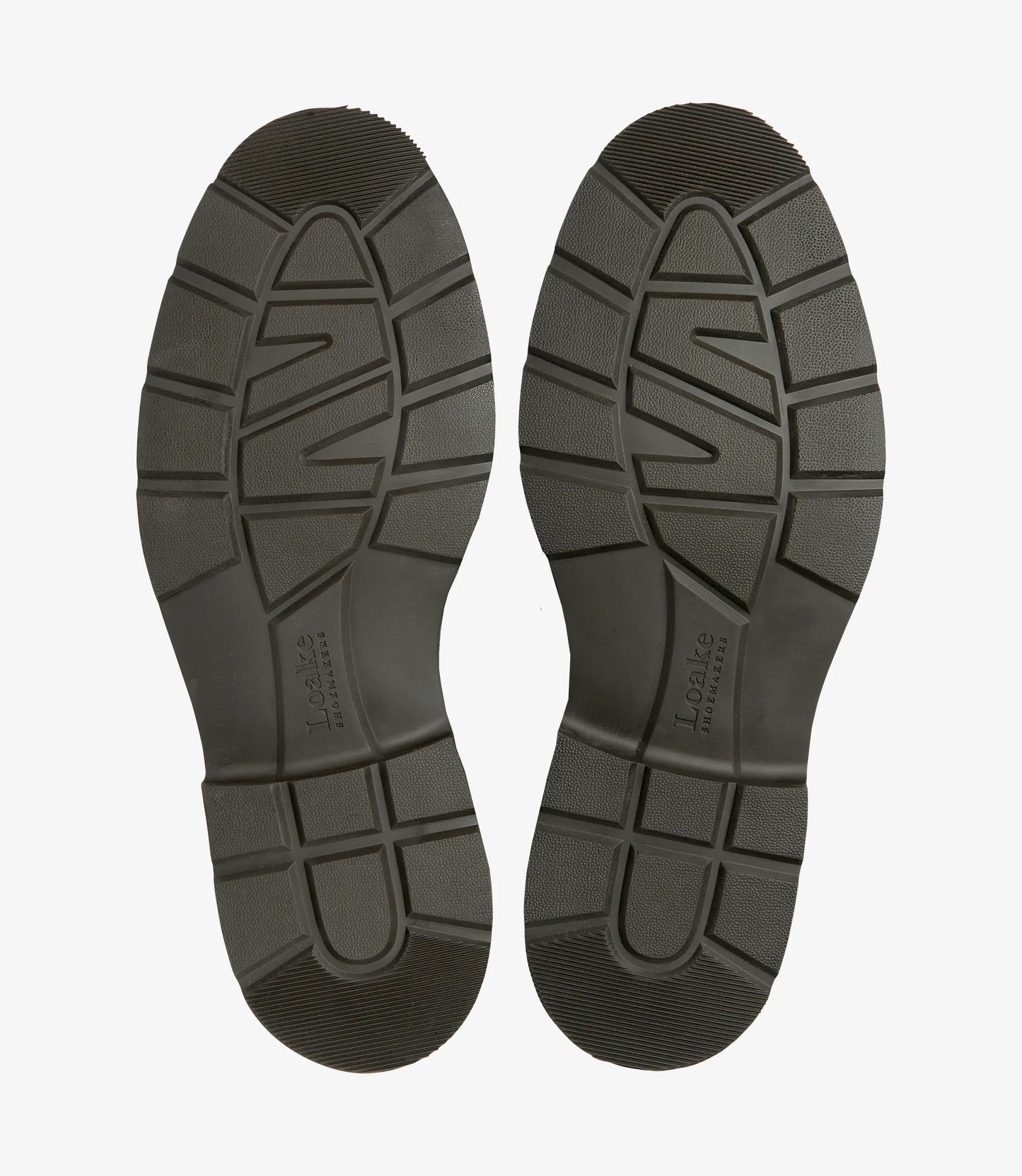 Loake Men's Mowbury Waxy Leather Plain-Tie Shoes Dark Brown