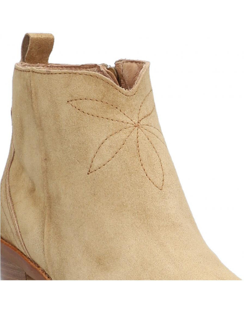 Alpe Women's Nevada 2066 Leather Ankle Boots Alce Moose Brown