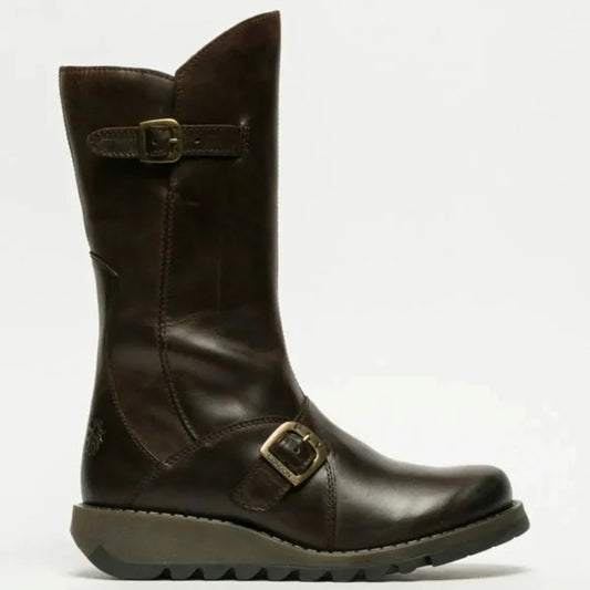 Fly London Women's MES2913FLY Long Boot - Brown