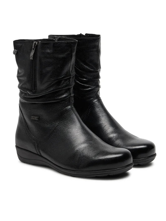 Caprice Women's 9-26456-43 Leather Boots Black Nappa