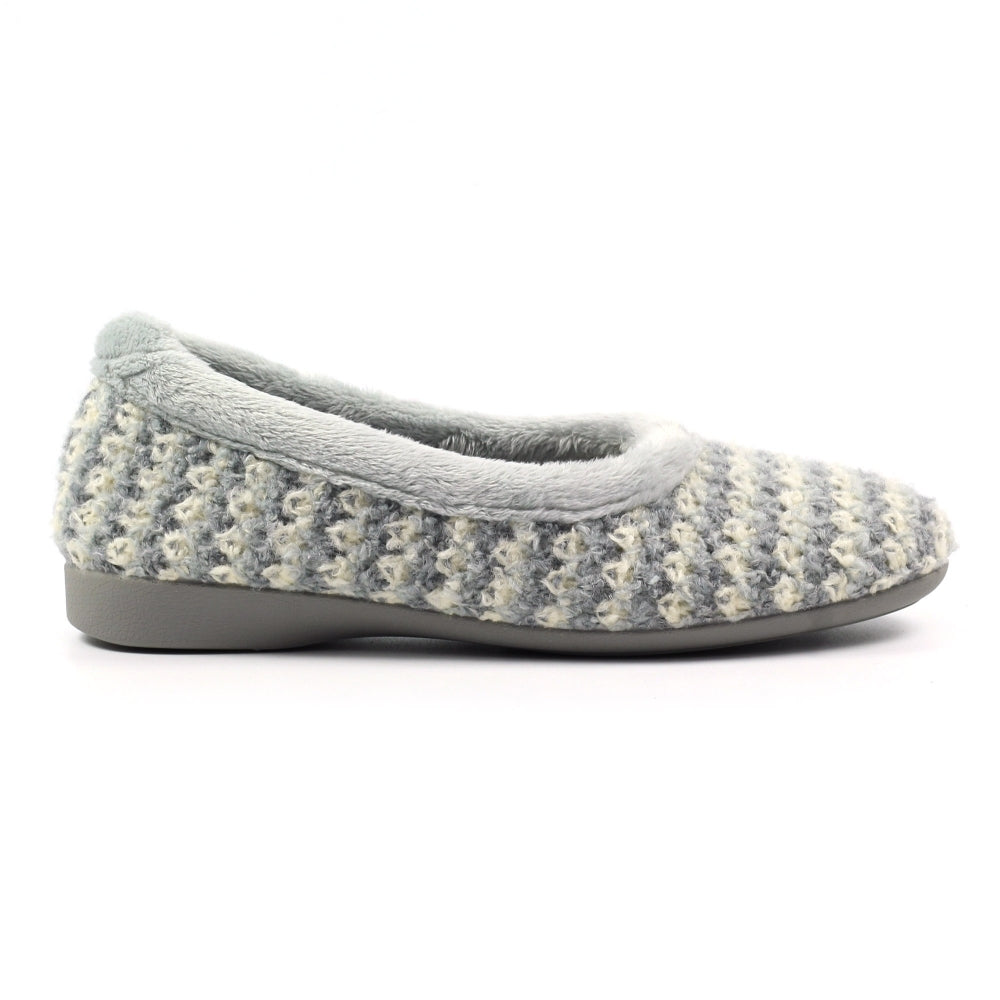 Lunar Women's KLZ070 Cambria Slippers Grey