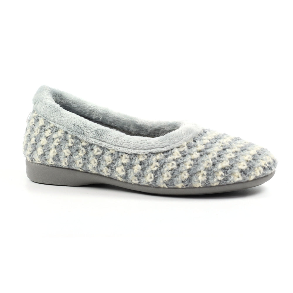 Lunar Women's KLZ070 Cambria Slippers Grey