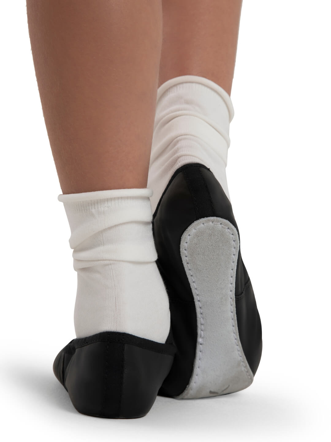 Capezio Girls Leather Daisy Ballet Shoes Black