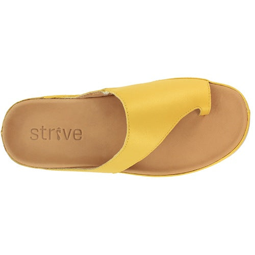 Strive Women's Capri Sandals Honey Gold Yellow