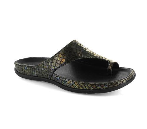 Strive Women's Capri Sandals Black Snake