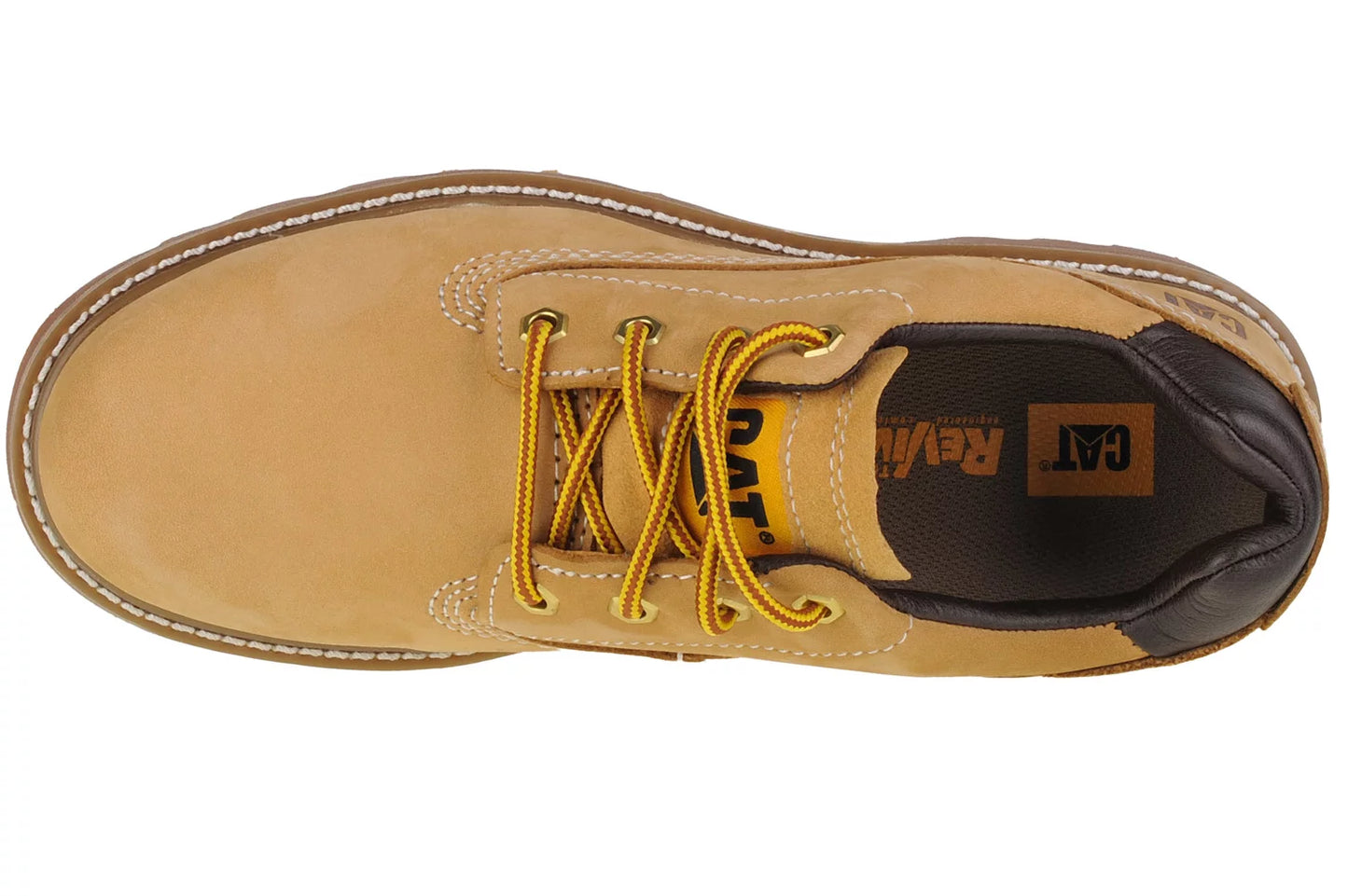 CAT Caterpillar Men's P1111124 Colorado Low 2.0 Leather Shoes Honey Reset
