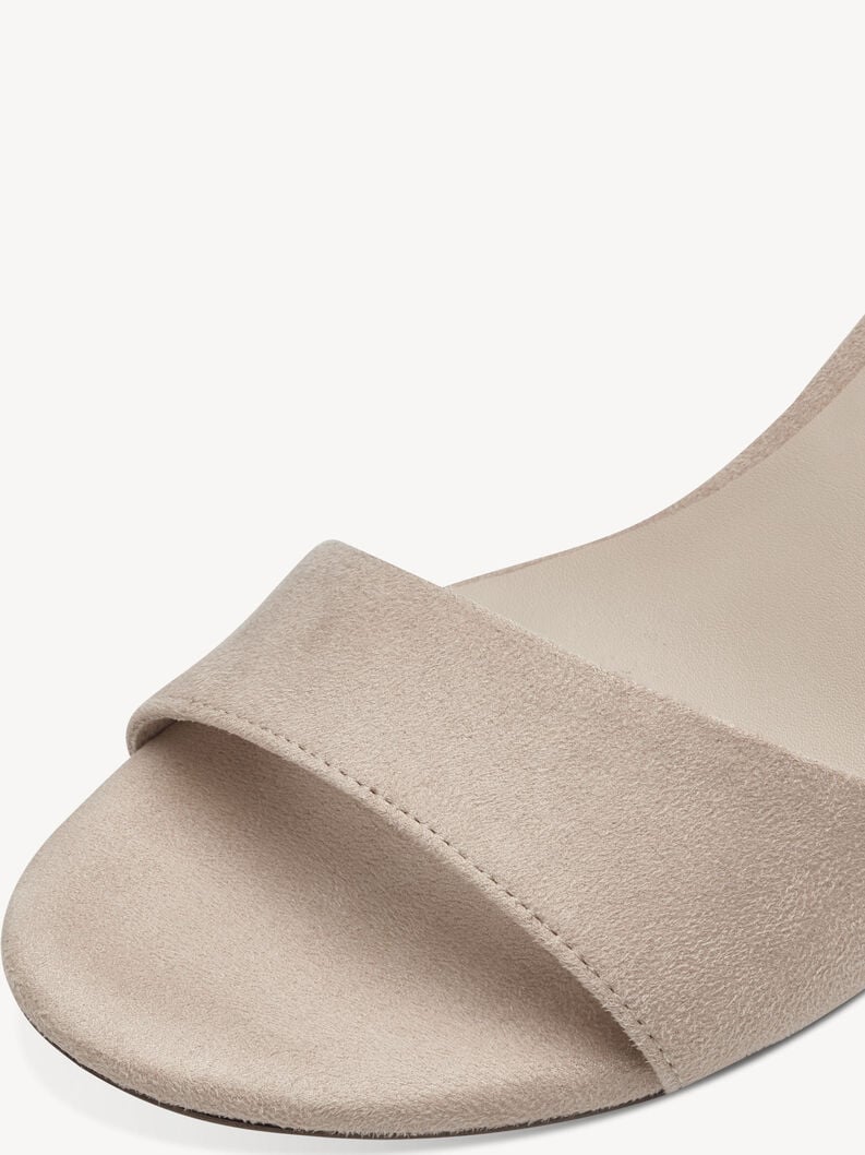 Tamaris Women's 1-28028-42 Heeled Sandals Beige