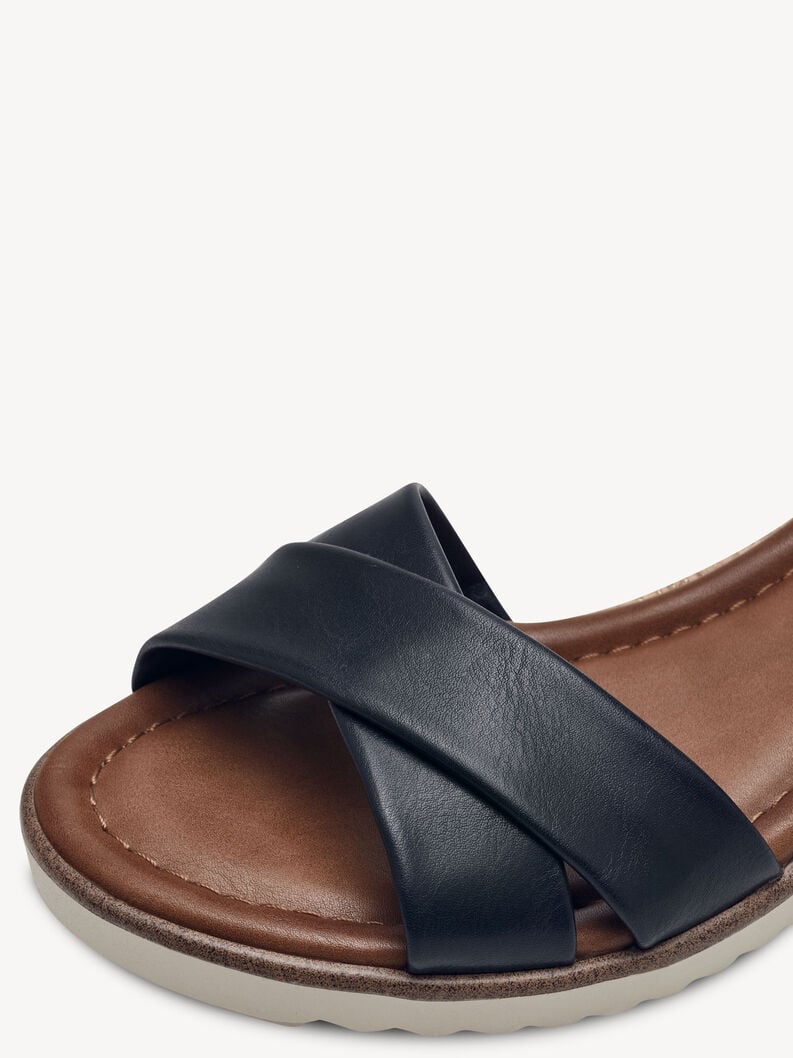 Tamaris Women's 1-28106-42 Heeled Sandals Navy Blue