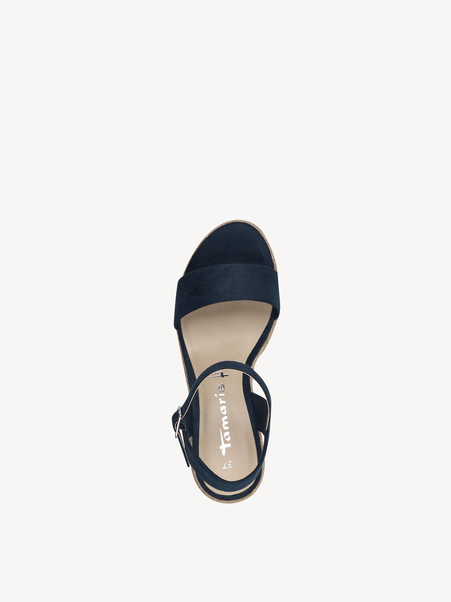 Tamaris Women's 1-28300-42 Wedge Heel Sandals Navy Blue