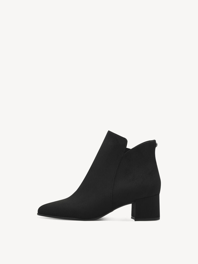 Tamaris Women's 1-25354-43 Vegan Ankle Boots Black