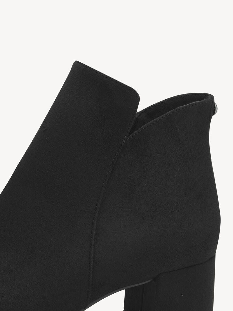 Tamaris Women's 1-25354-43 Vegan Ankle Boots Black