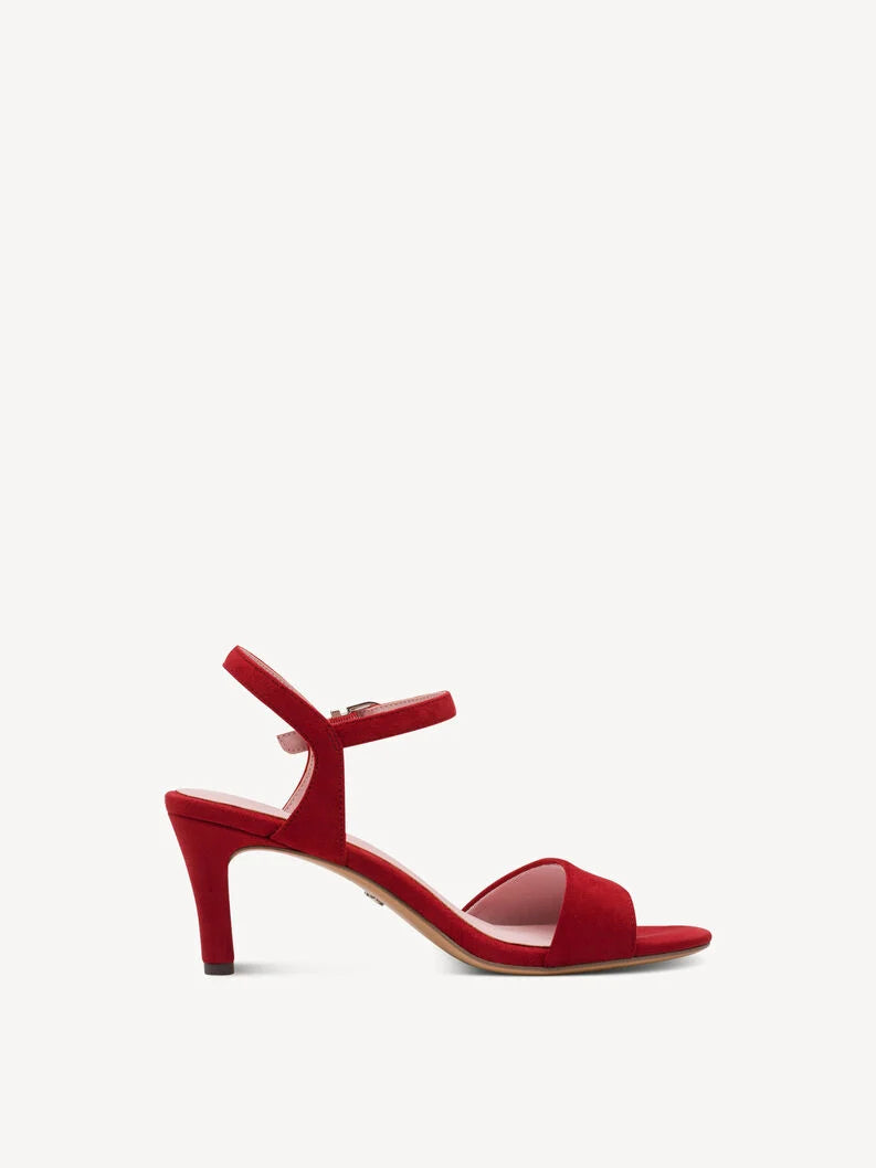 Tamaris Women's 1-28028-42 Heeled Sandals Red