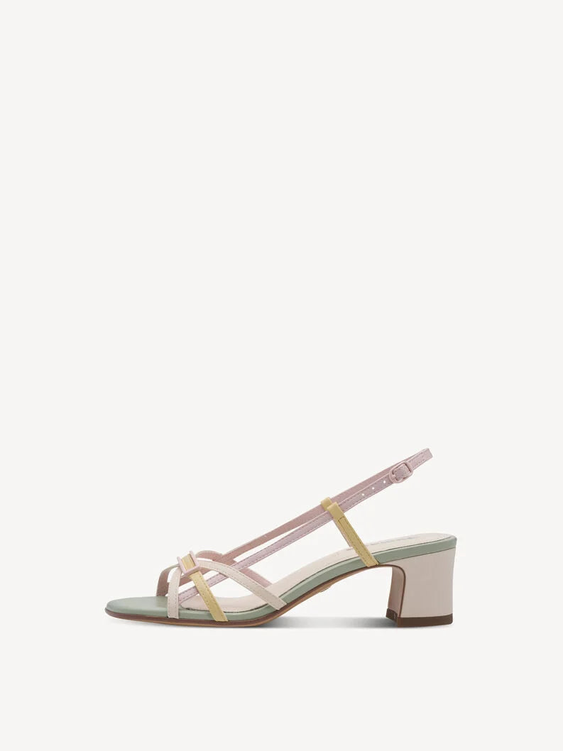 Tamaris Women's 1-28366-46 Heeled Strap Sandals Mint Green