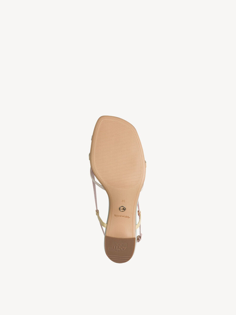 Tamaris Women's 1-28366-46 Heeled Strap Sandals Mint Green