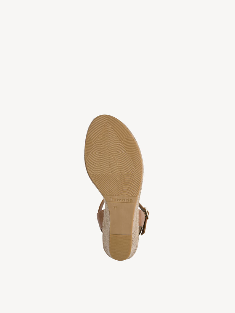 Tamaris Women's 1-28376-46 Heeled Sandals Cognac Brown