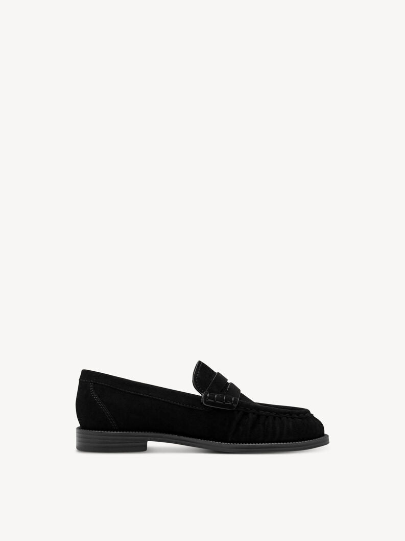 Tamaris Women's 1-24251-47 Leather Slipper Loafers Shoes Black